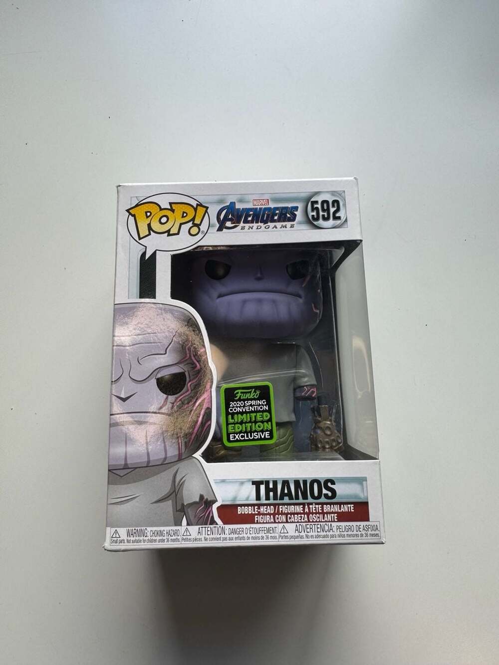 Funko Pop Marvel Avengers Endgame Thanos 592 Exclusive
